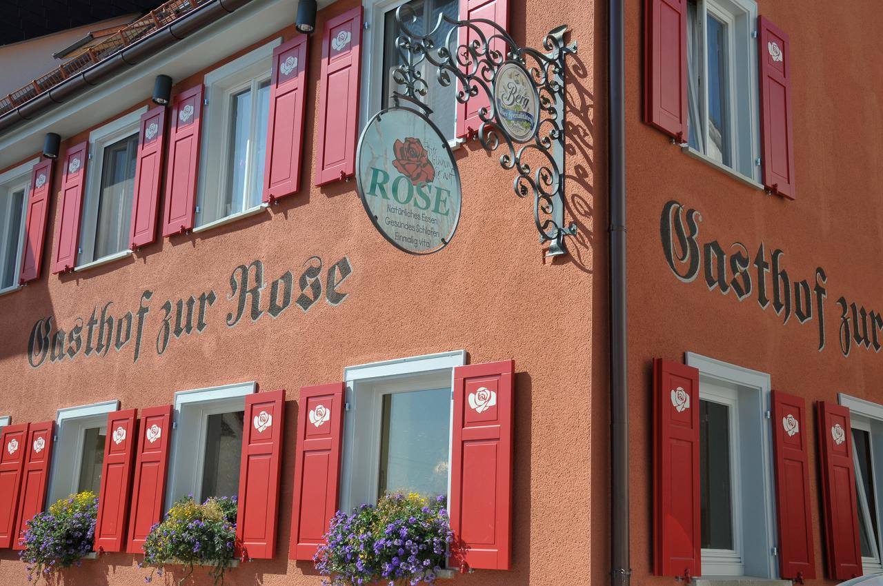 Biohotel-Restaurant Rose Hayingen Bagian luar foto