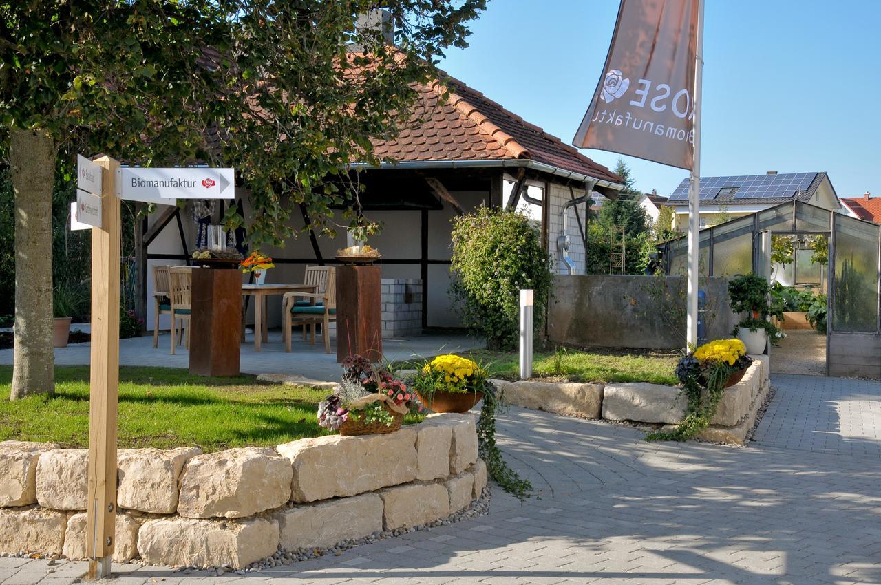 Biohotel-Restaurant Rose Hayingen Bagian luar foto